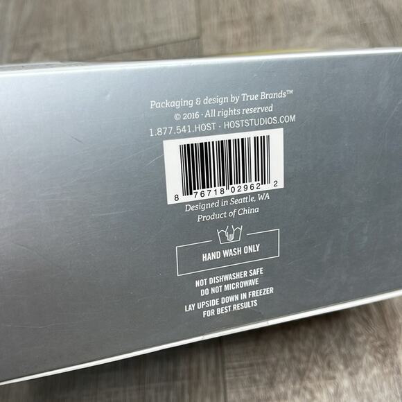 HOST STUDIOS Set of 2 Wine Freezing Cooling Cups - Picture 4 of 6